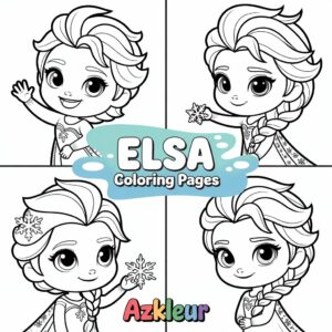 Elsa Coloring Pages