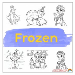 Frozen Coloring Pages