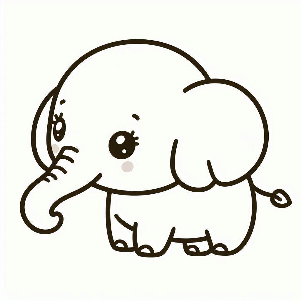 elephant coloring pages adults