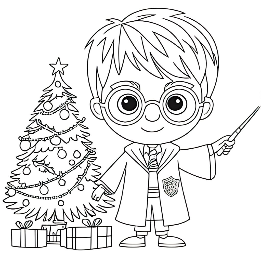 free coloring pages harry potter