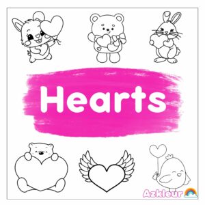 Heart Coloring Pages