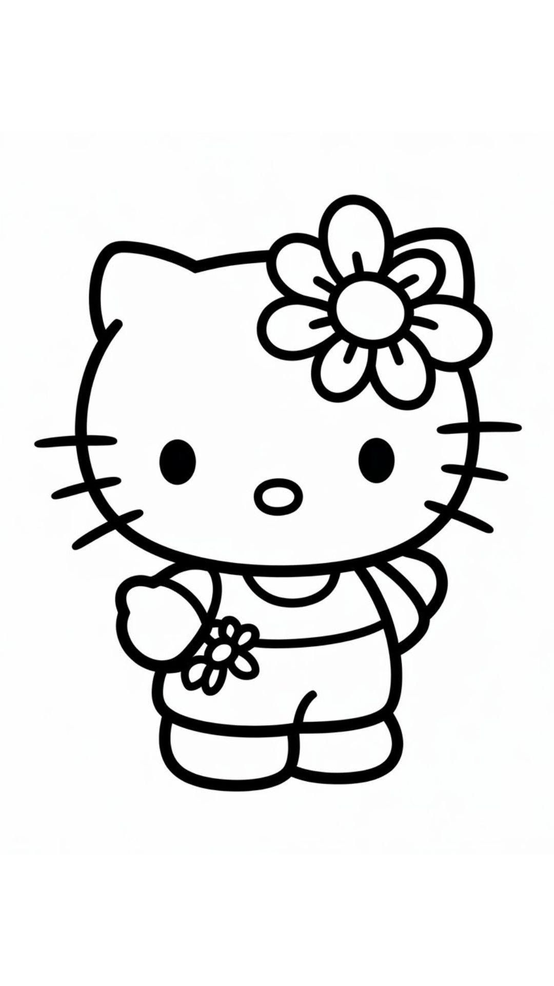 hello kitty coloring pages pdf