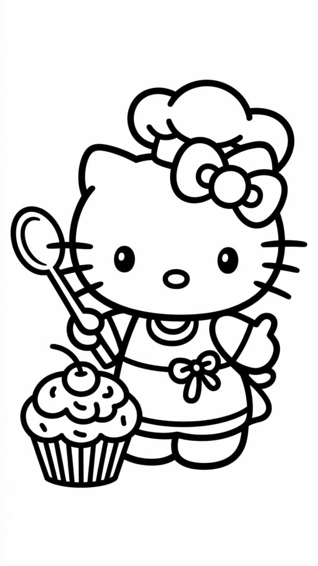 printable coloring pages hello kitty