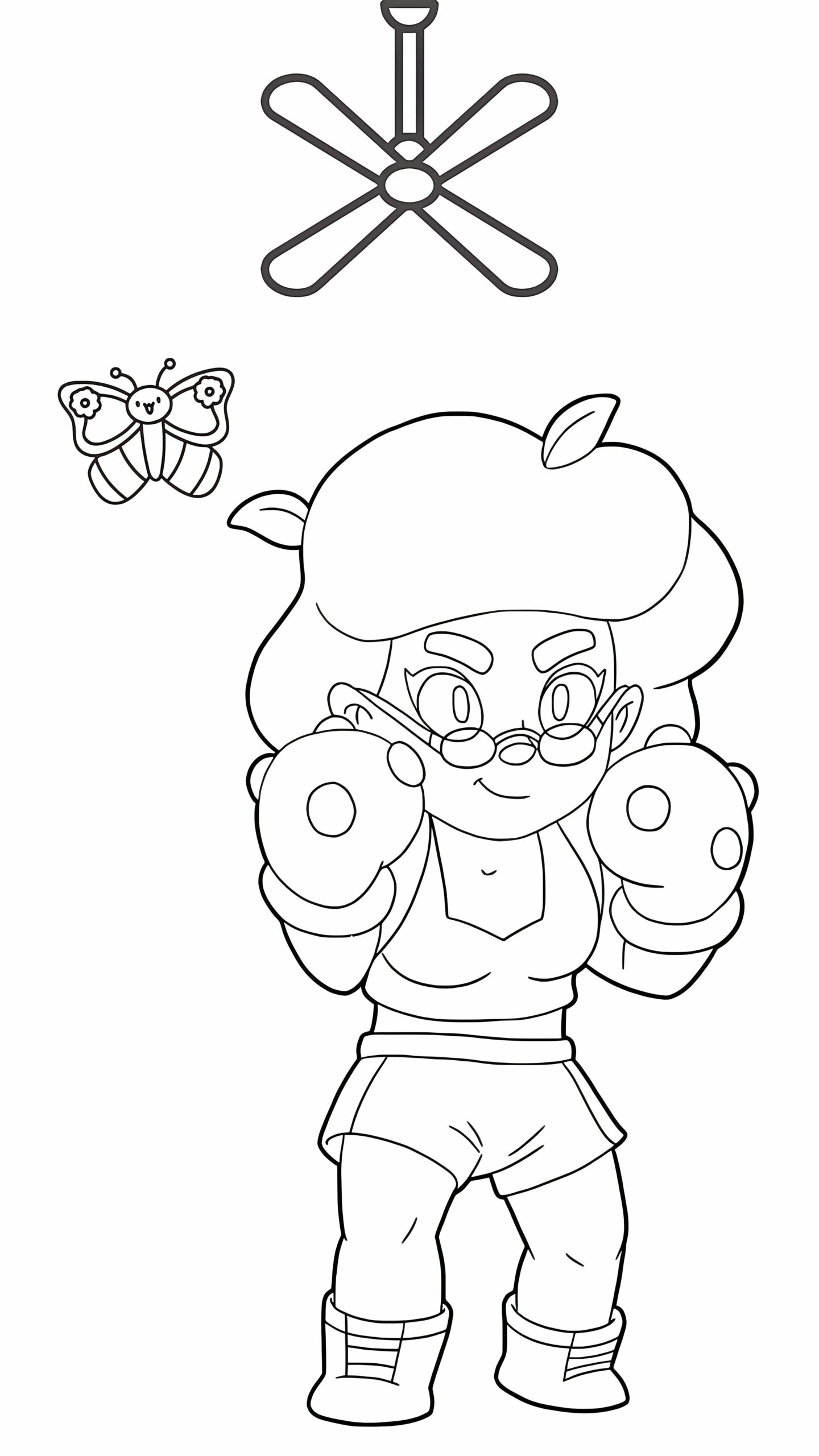 brawl stars coloring pages el primo