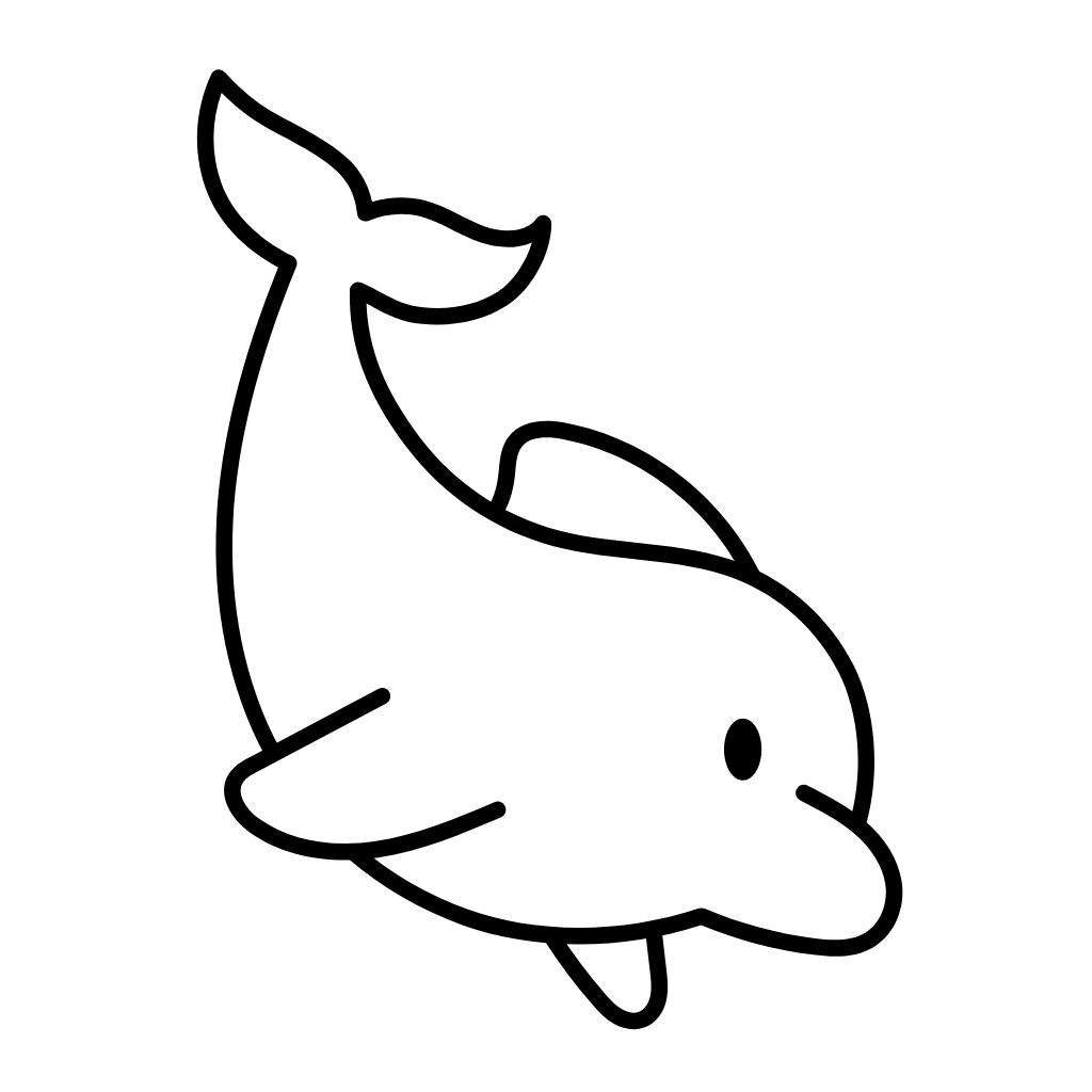 dolphin coloring pages printable