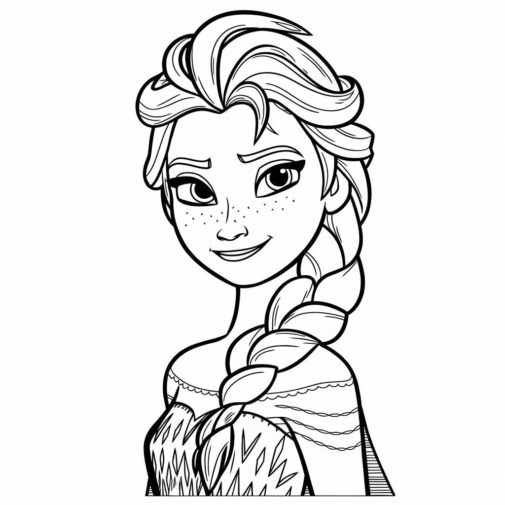 coloring pages frozen
