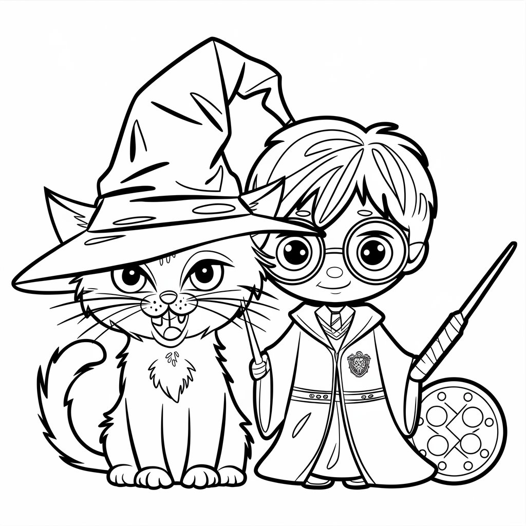 coloring pages harry potter