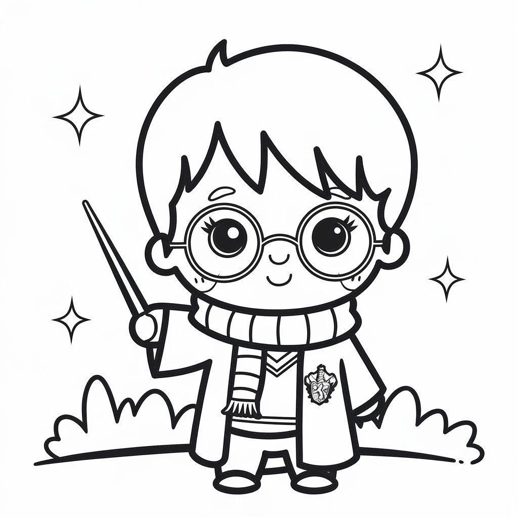 harry potter coloring pages