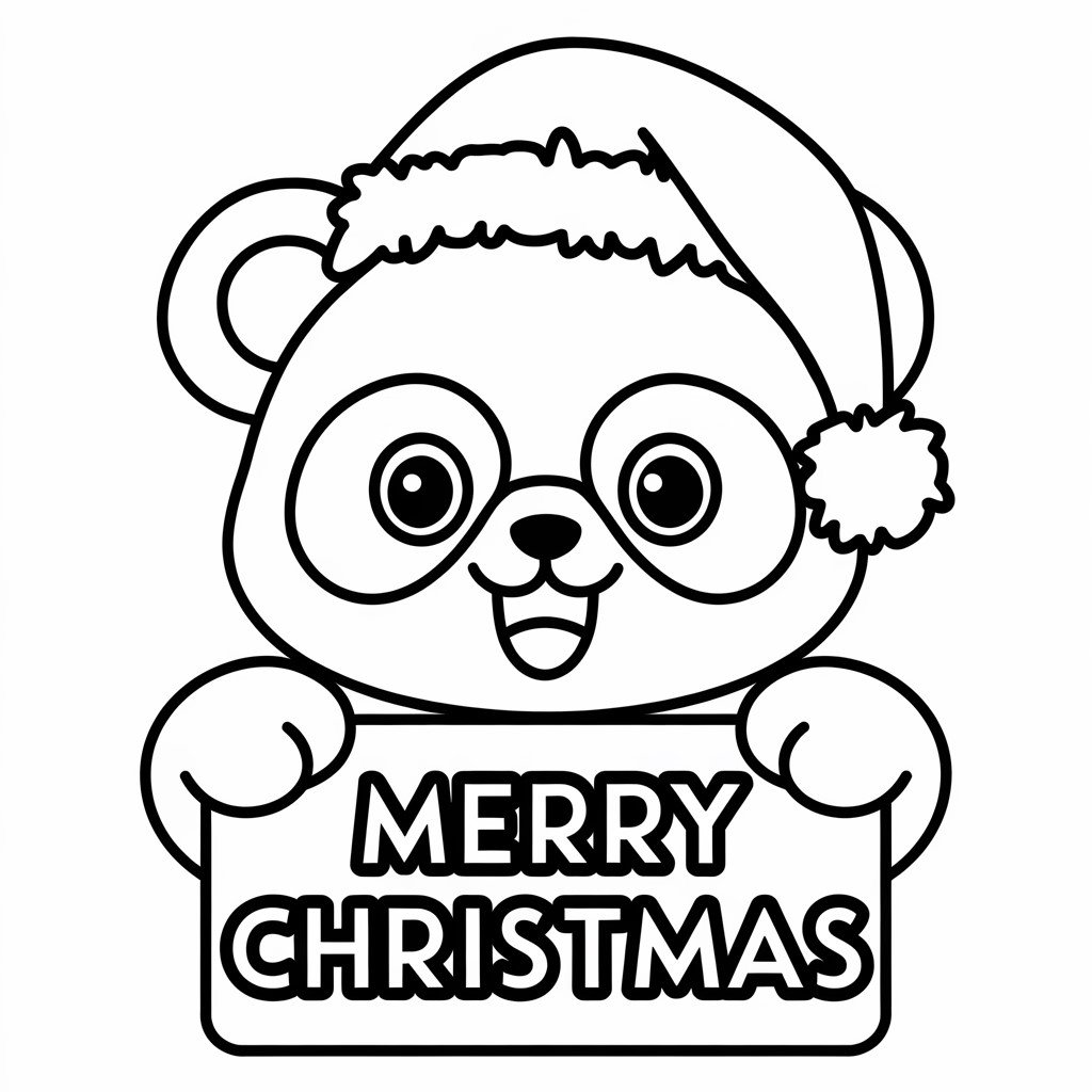 printable panda coloring pages