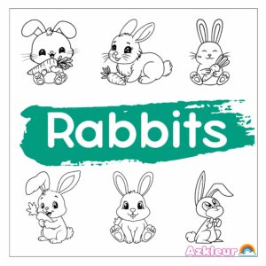 Rabbit Coloring Pages