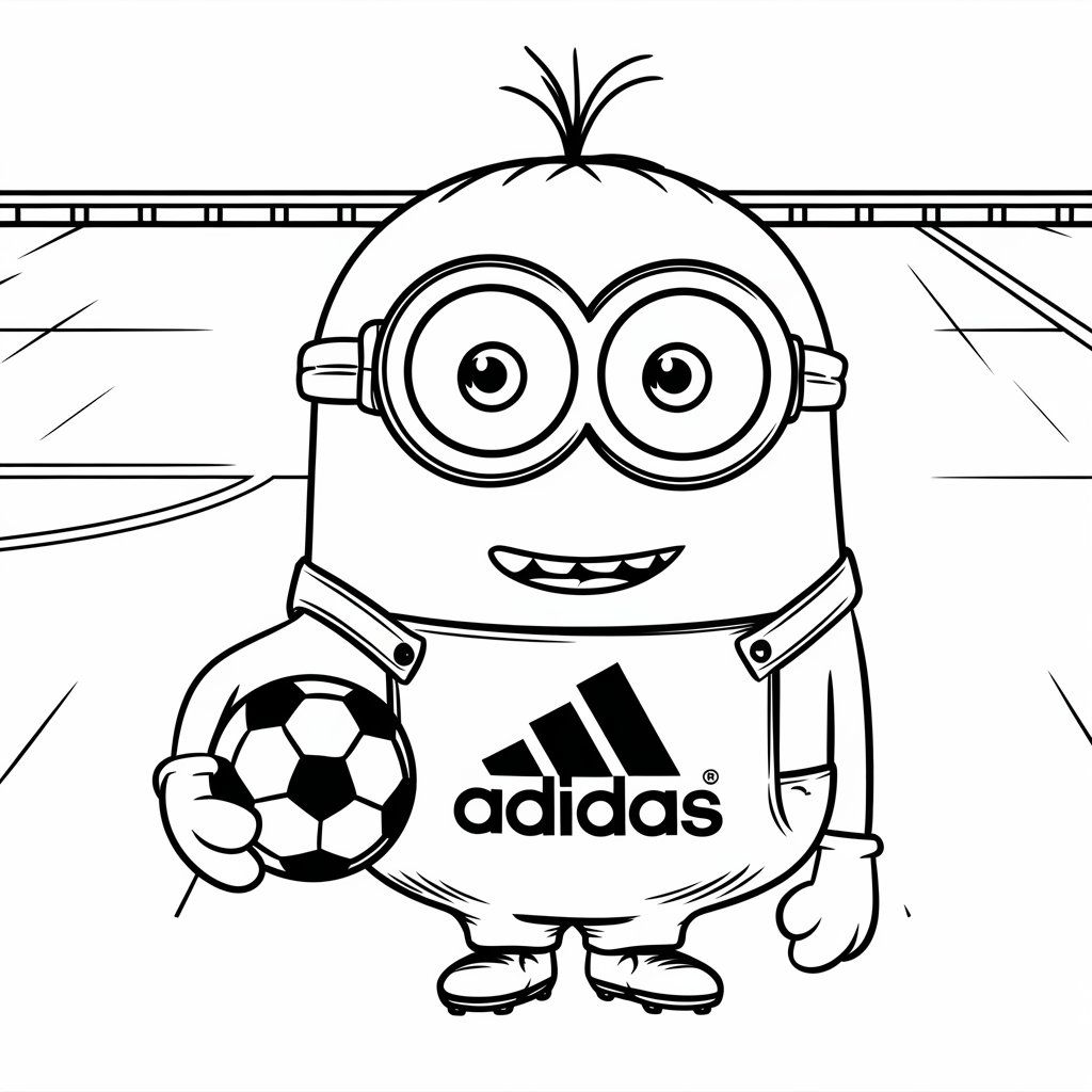 minion coloring page