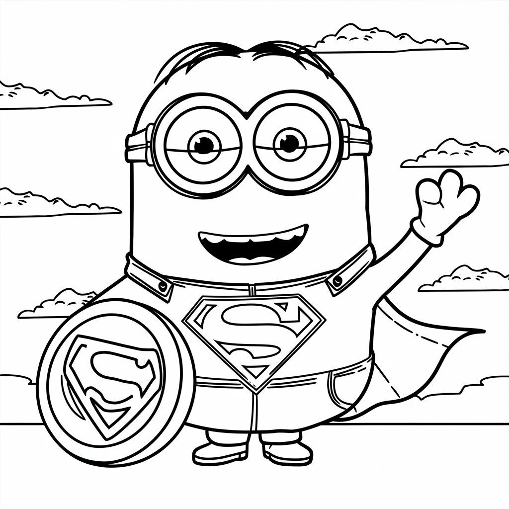 minion coloring pages