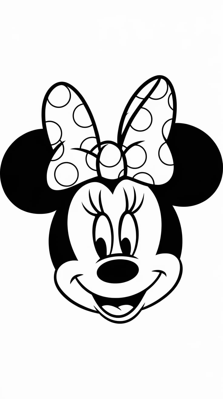 minnie mouse and mickey coloring pages