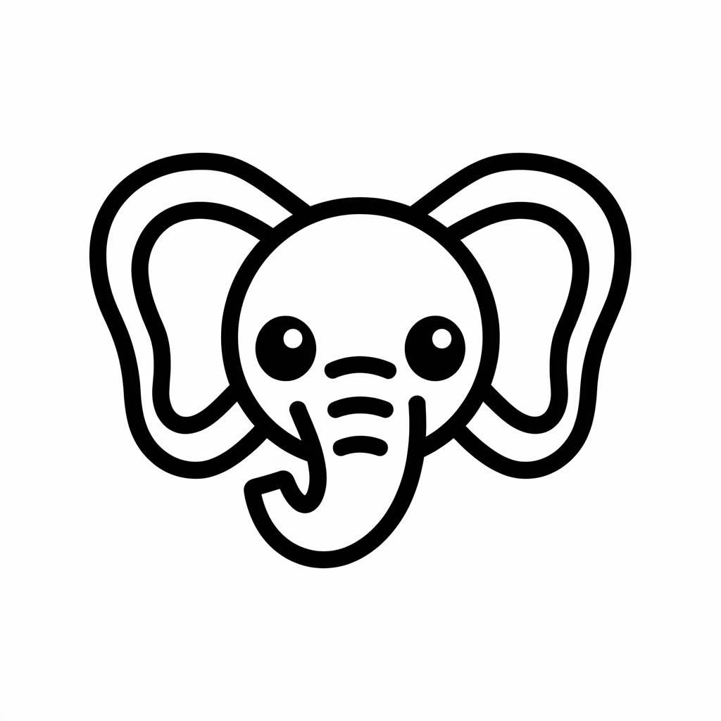 elephant piggie coloring pages