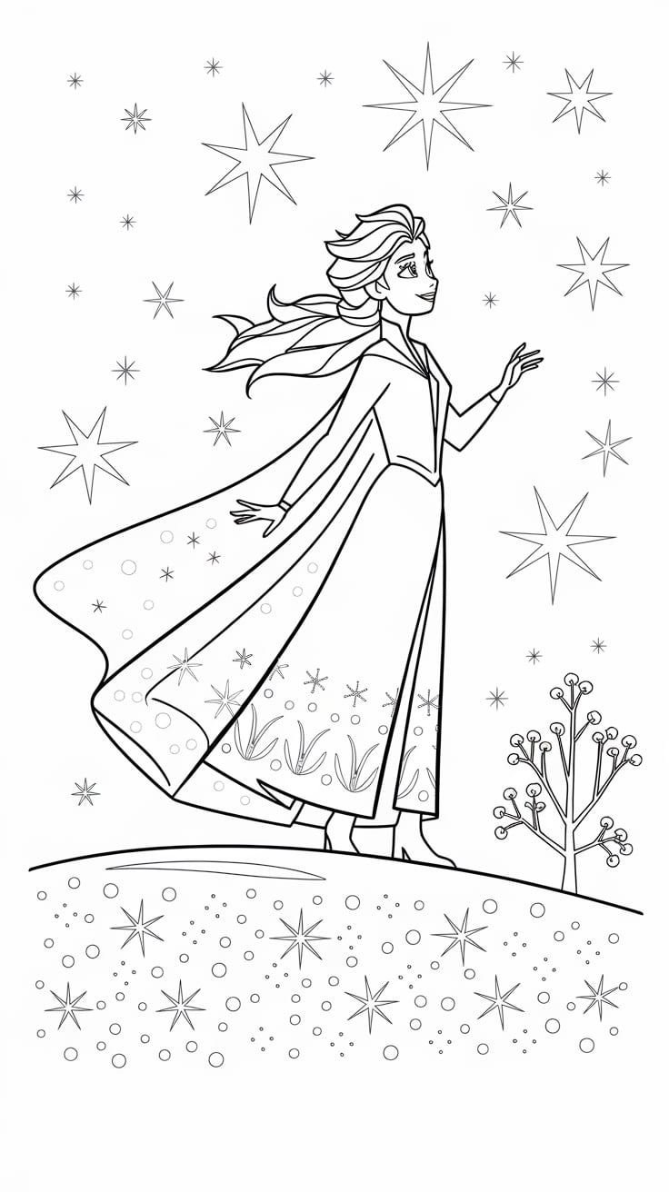 anna frozen coloring pages