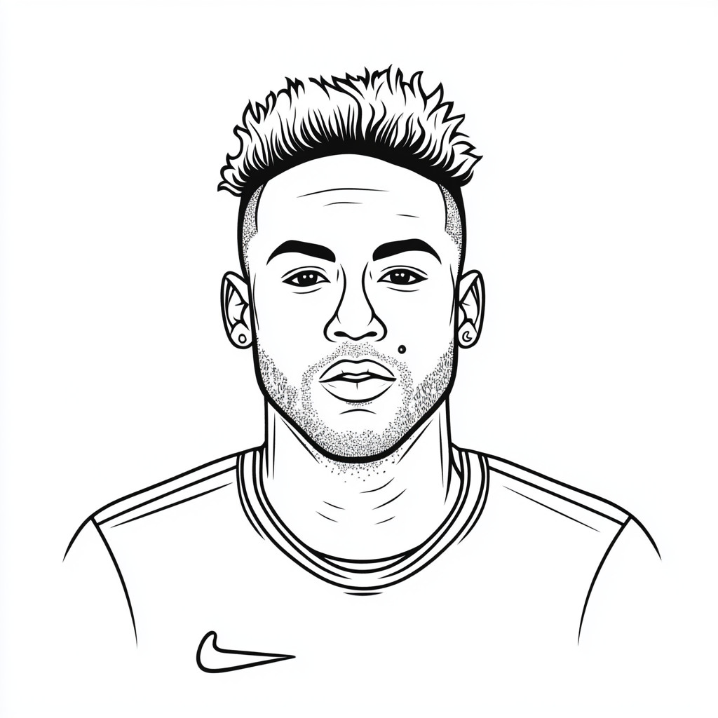neymar-coloring-pages-download