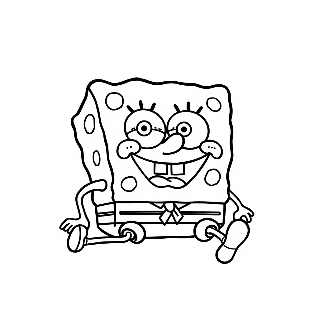 spongebob squarepants coloring pages