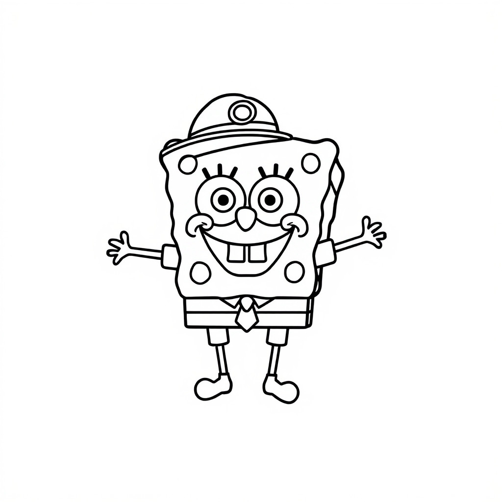 spongebob printable coloring pages