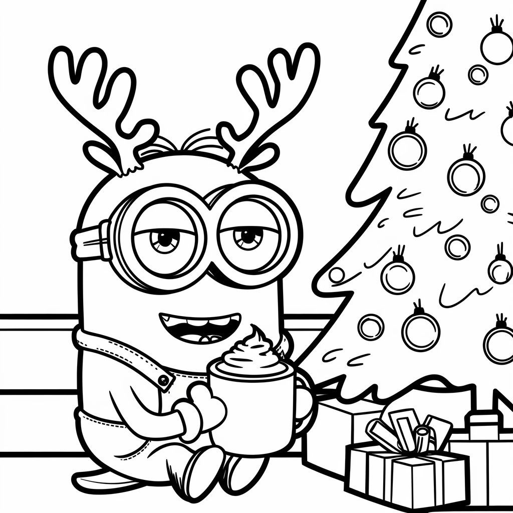 coloring pages of minions