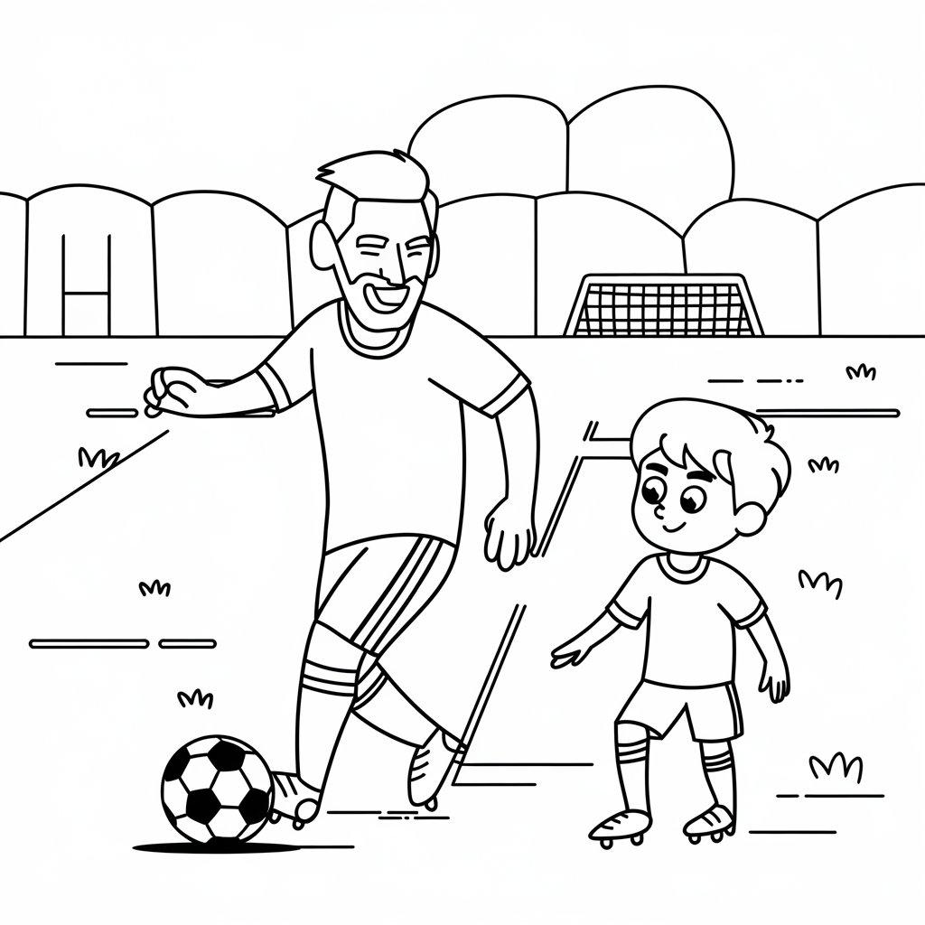 coloring pages lionel messi