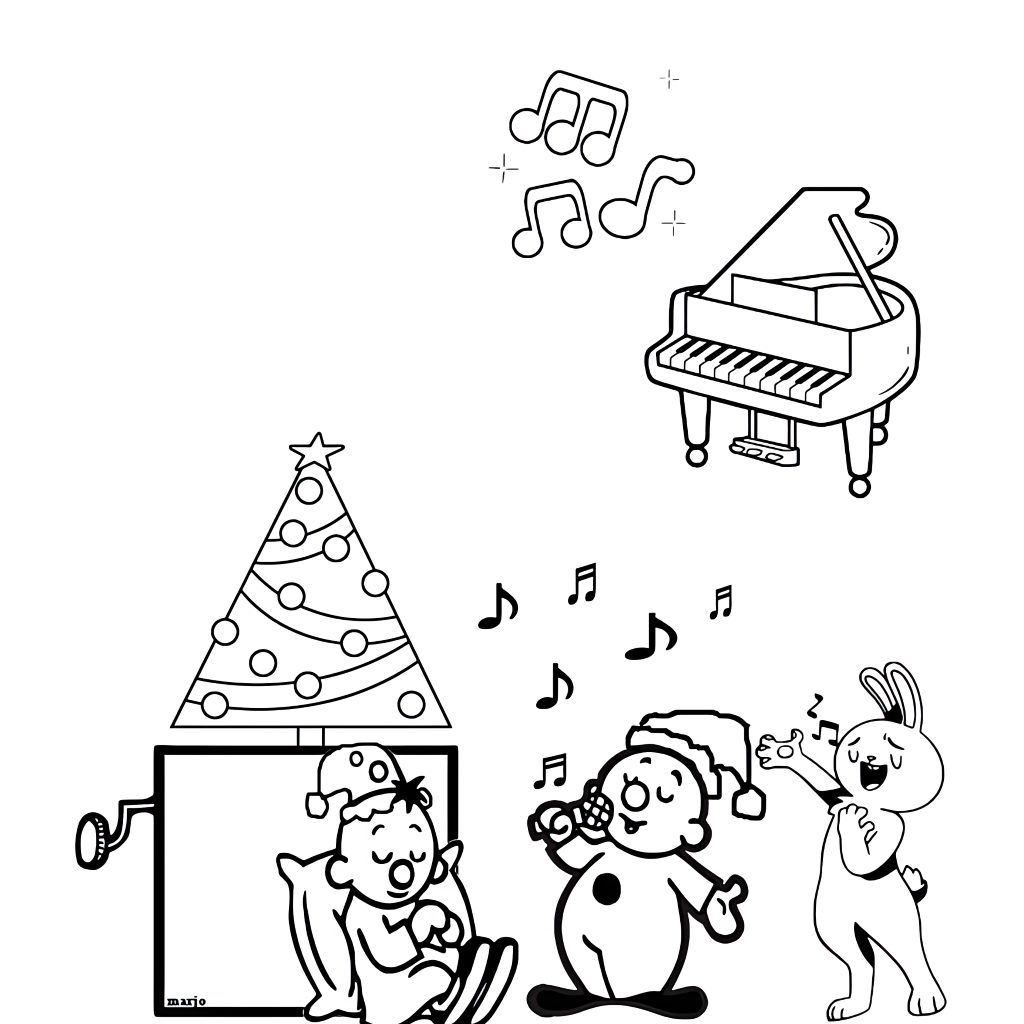 coloring pages cute bumba