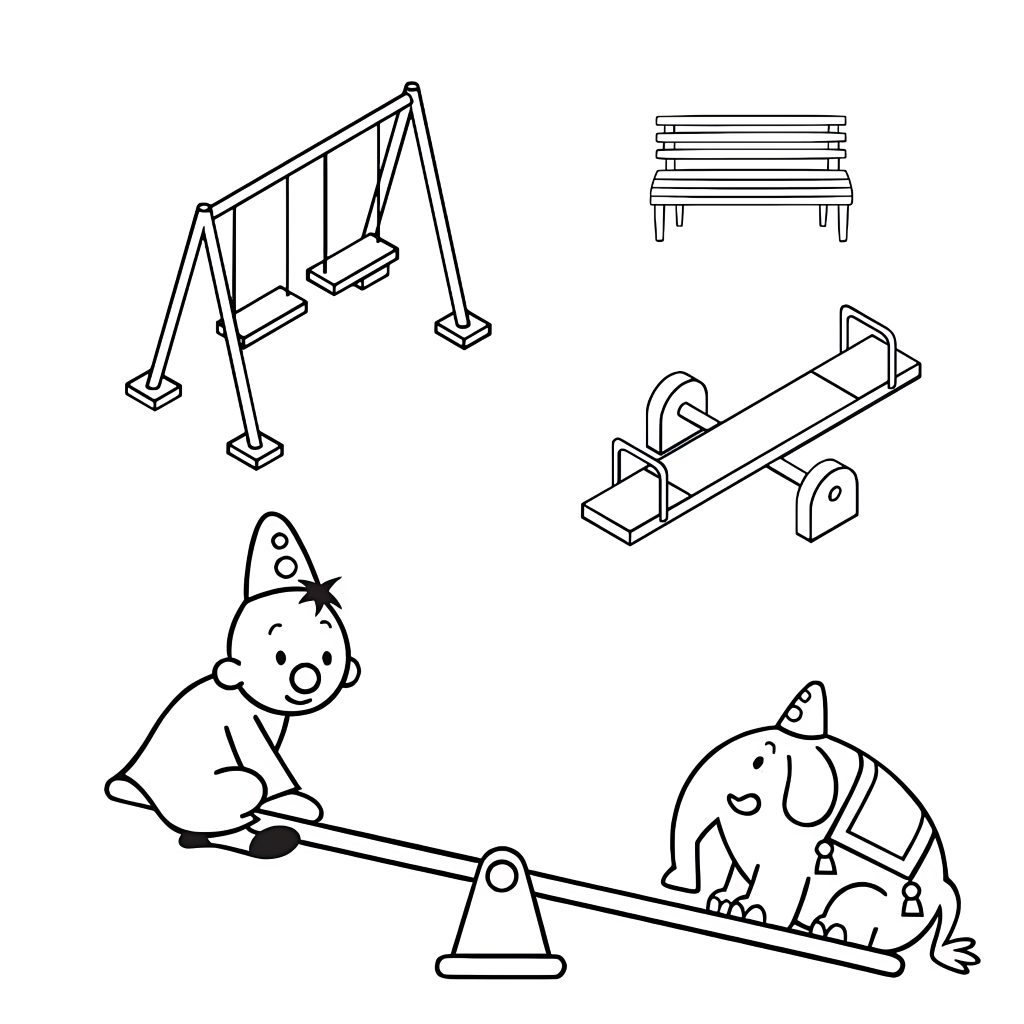 cute bumba color pages