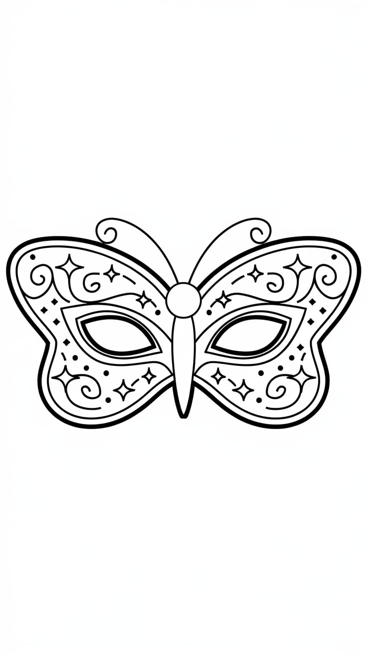 carnival ticket coloring page