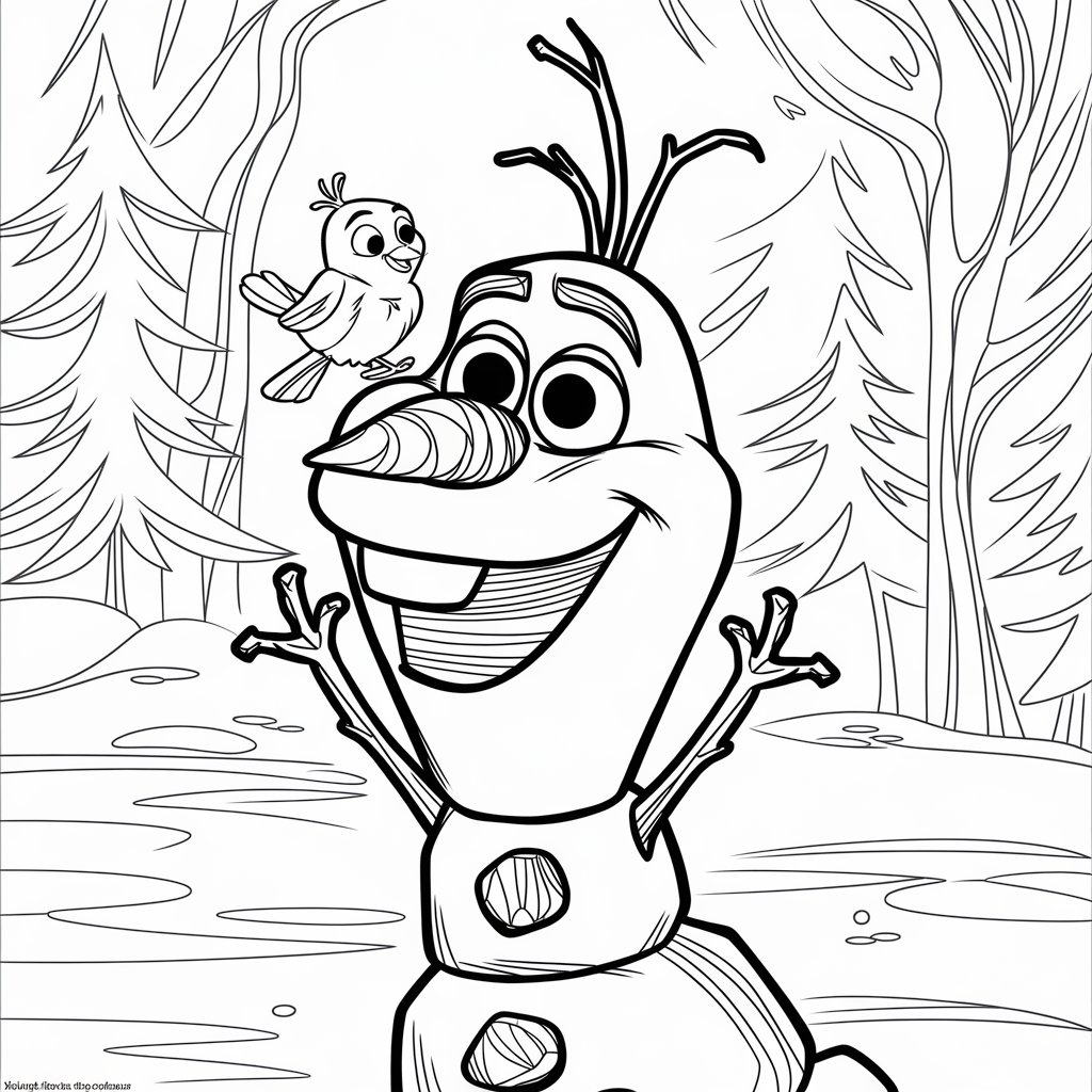 anna frozen coloring page