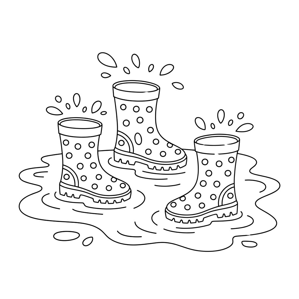 spring coloring sheet