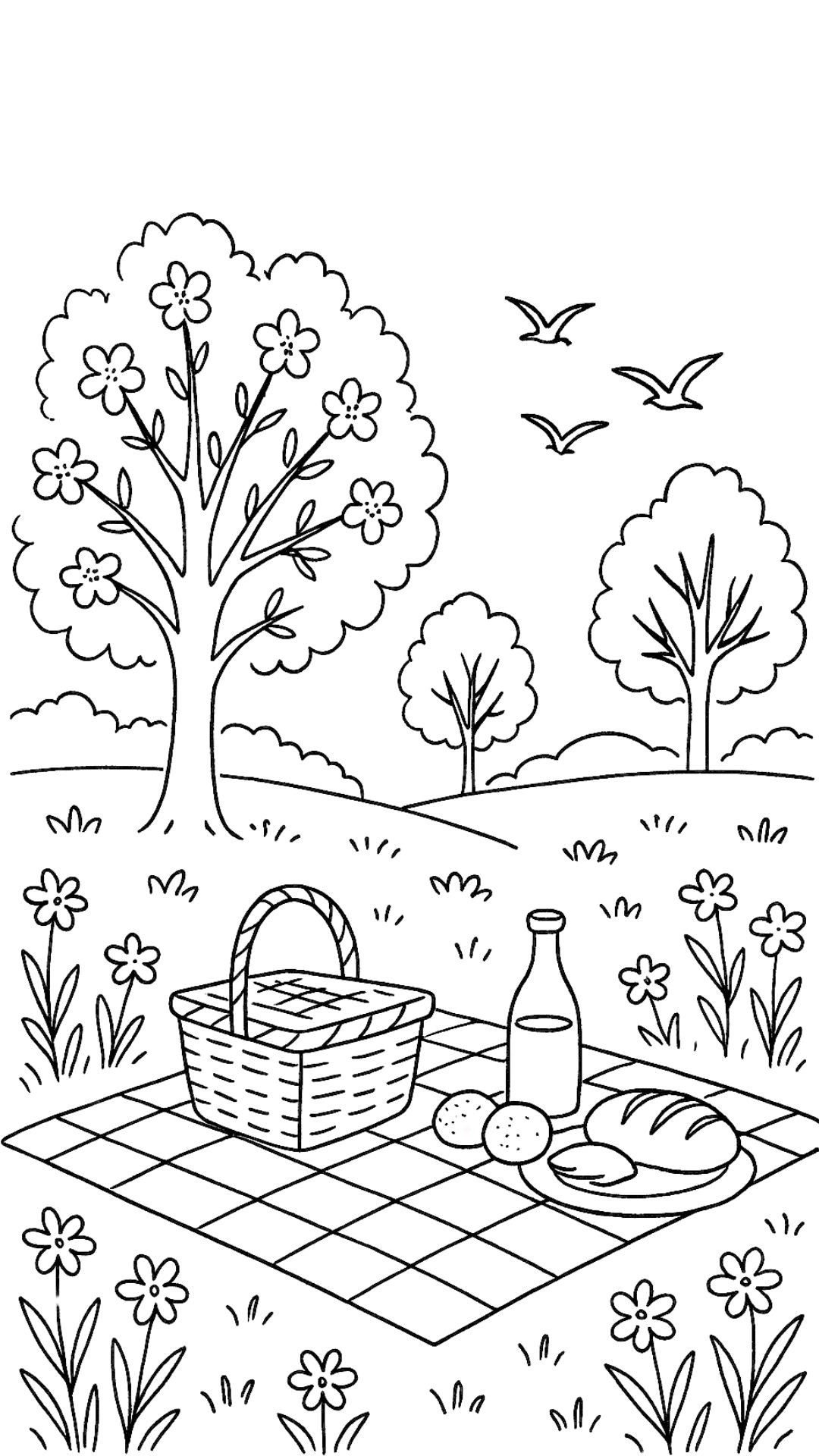 coloring sheets for spring