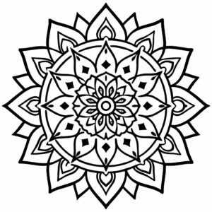 animal mandala coloring pages