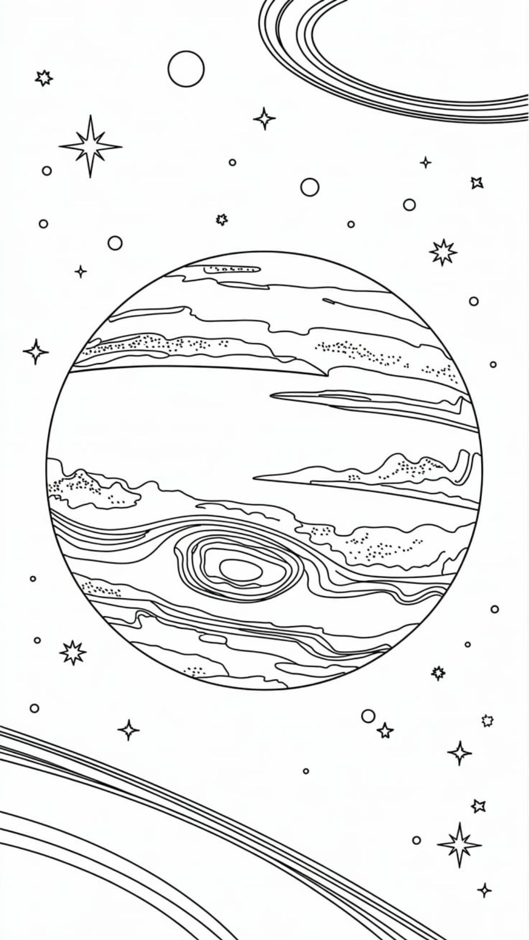 planet coloring sheets