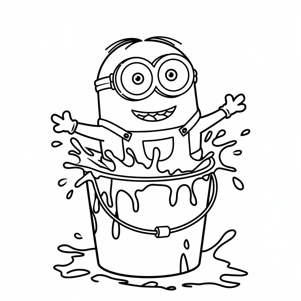 cute minion coloring pages