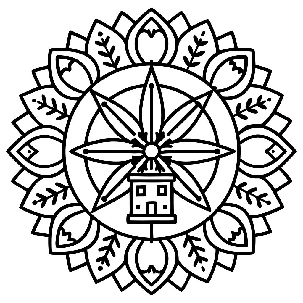 adult mandala coloring pages