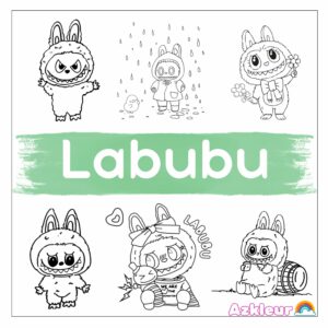 Labubu Coloring Pages
