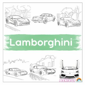 Lamborghini Coloring Pages