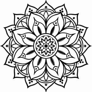 printable mandala coloring pages
