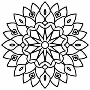 mandala coloring pages printable