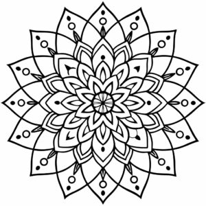 mandala coloring pages for adults