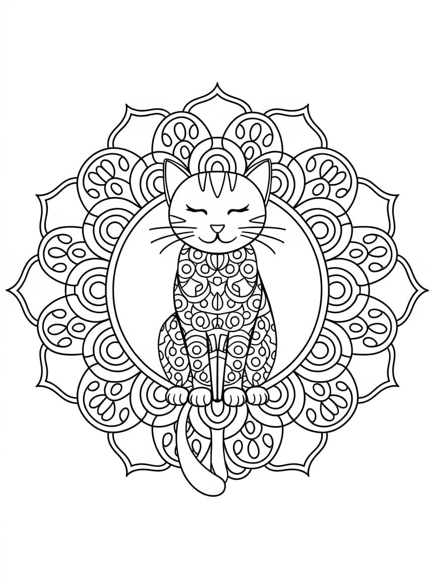 mandalas coloring pages