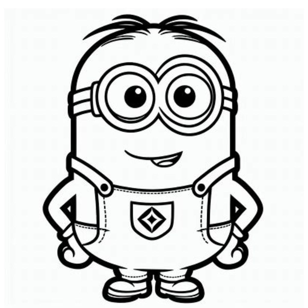 free minion coloring pages