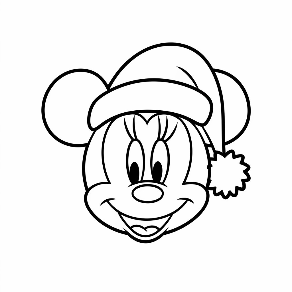 minnie mouse coloring pages