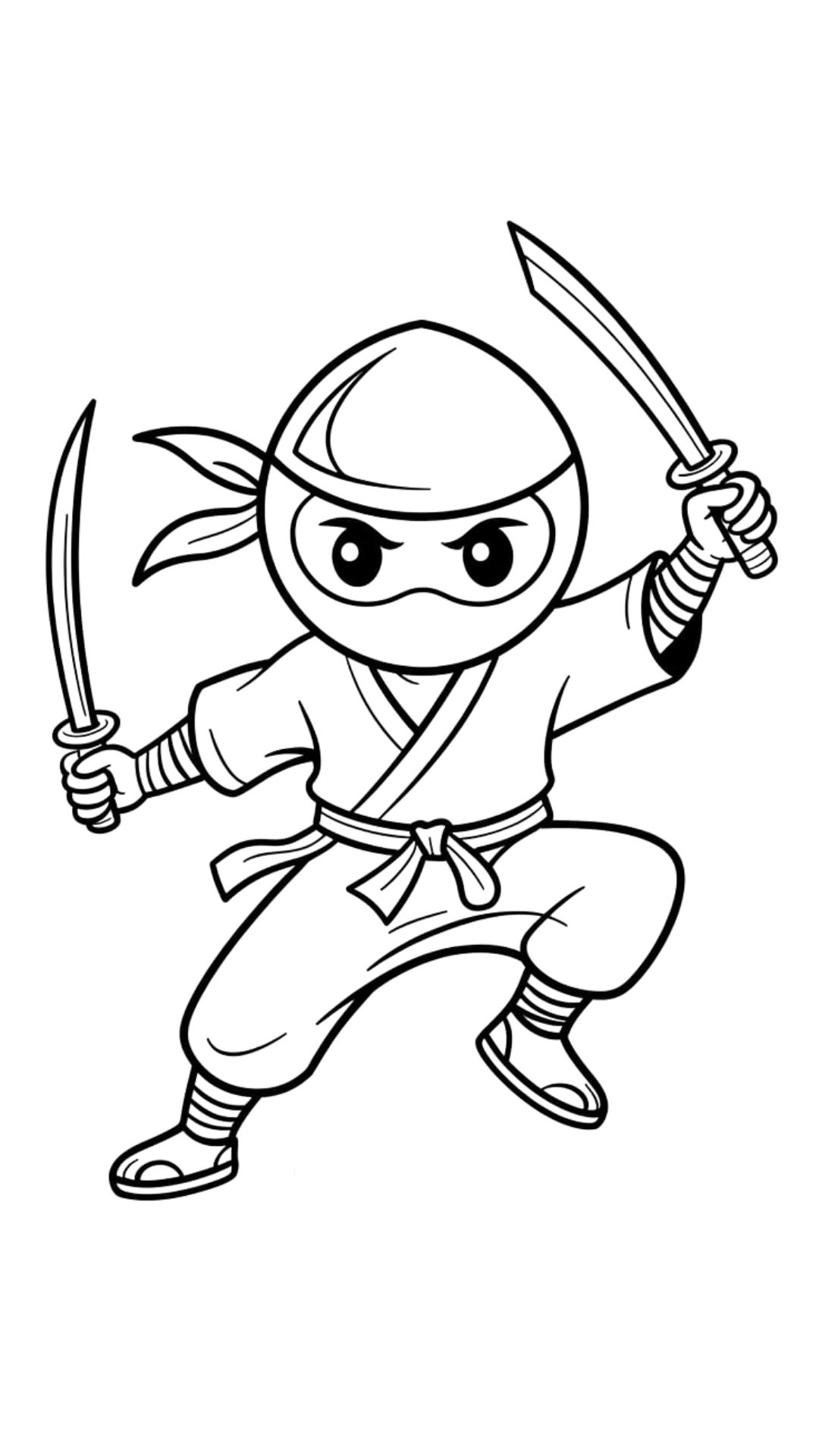 ninja coloring pages
