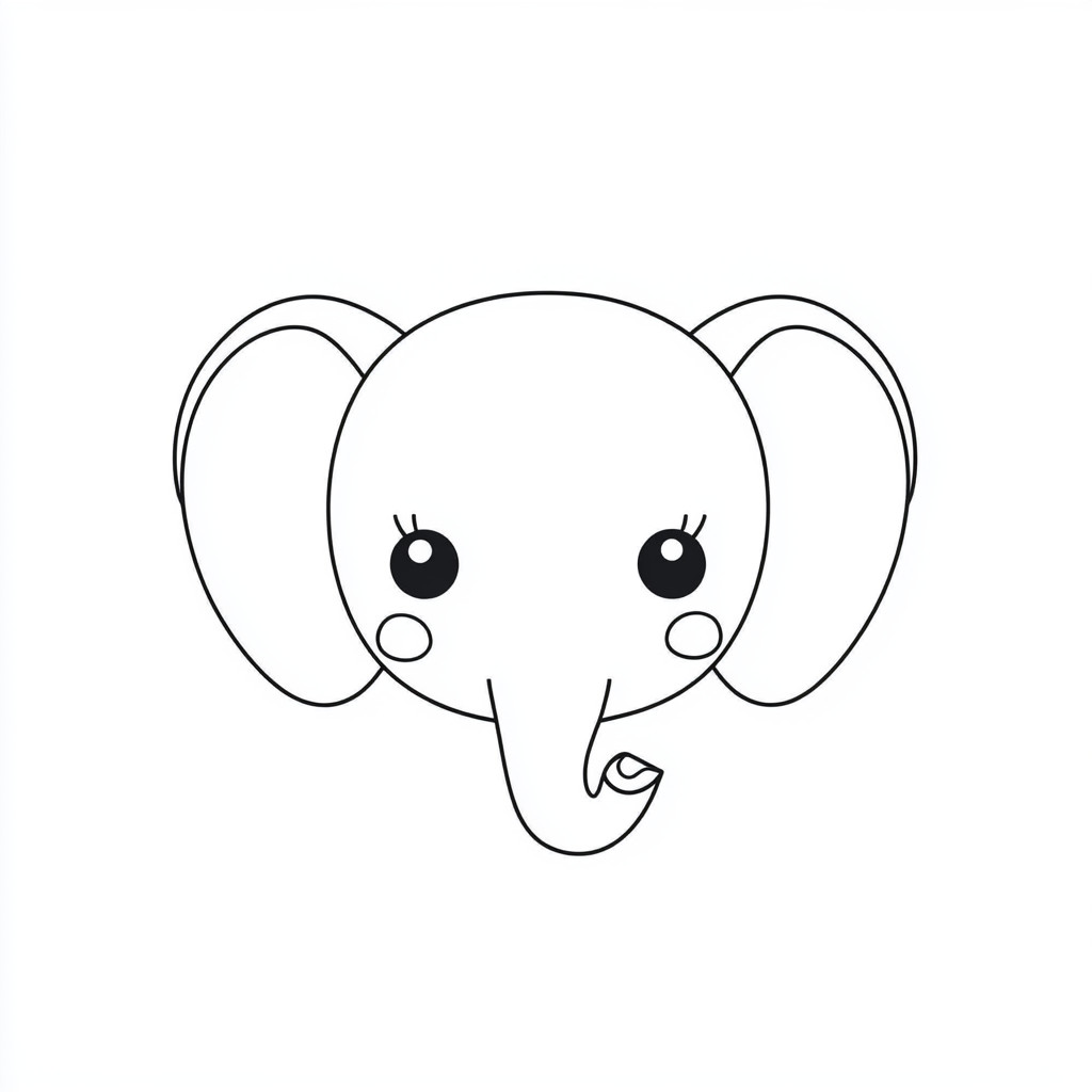 elephant coloring pages printable