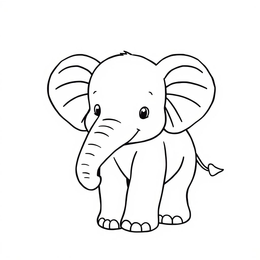 elephant and piggie coloring pages