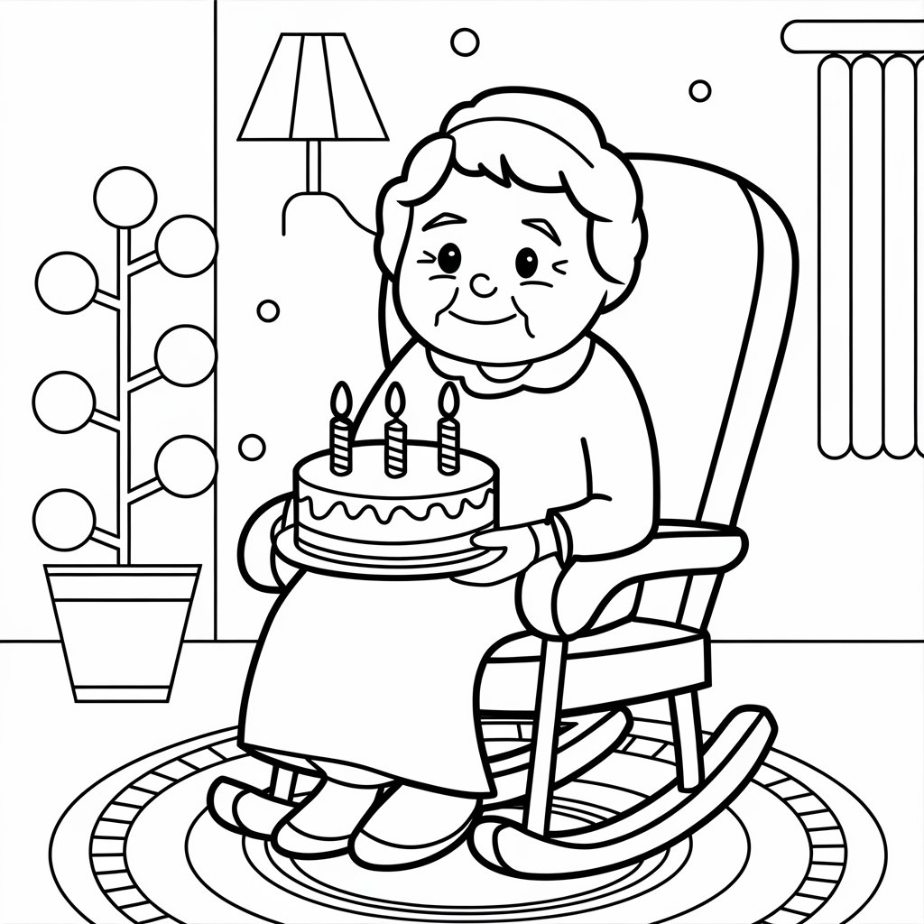happy birthday printable coloring pages