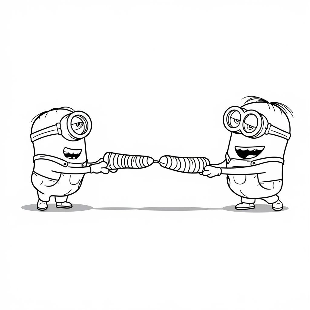 coloring pages minions