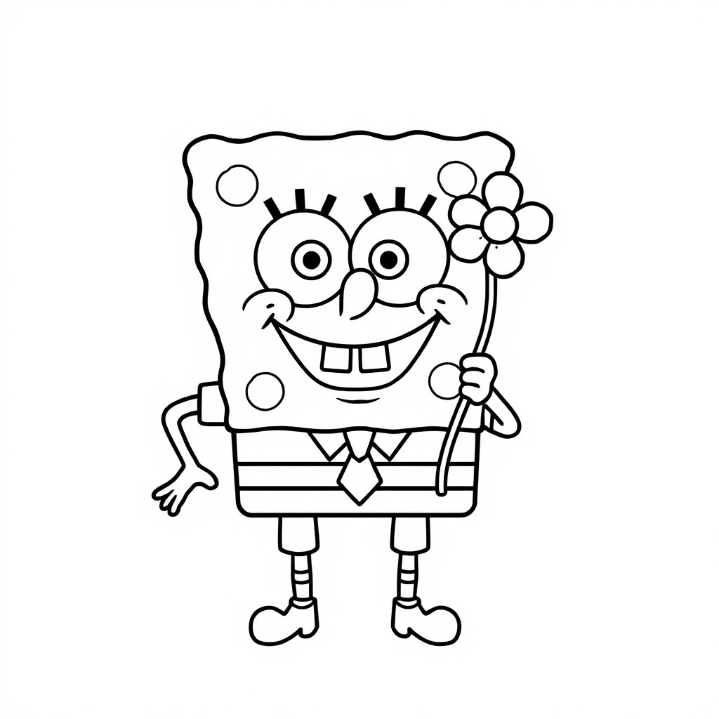 spongebob coloring pages printable