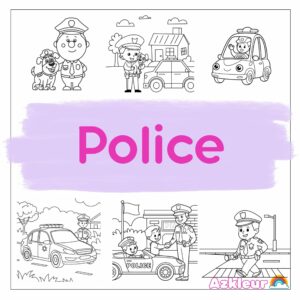 Police Coloring Pages