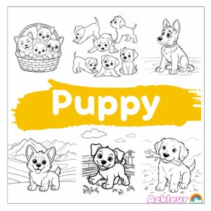 Puppy Coloring Pages